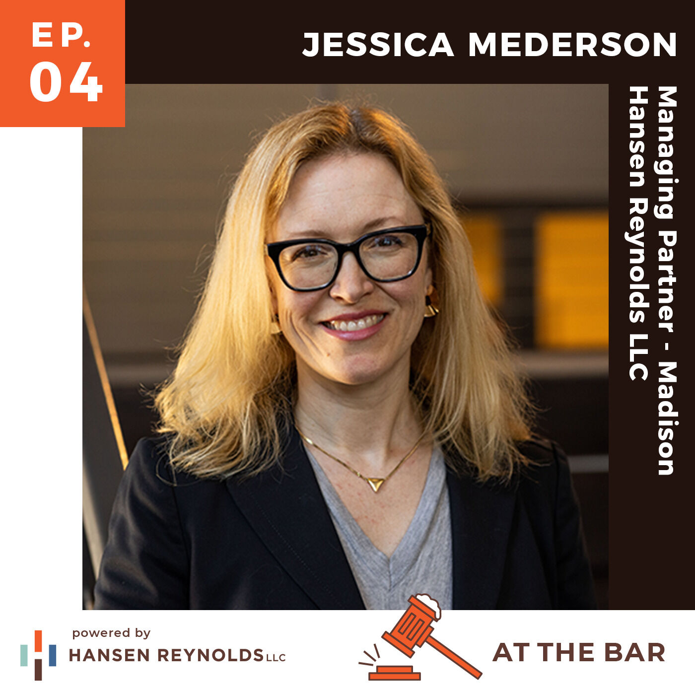 At the Bar episode four cover with Jessica Mederson