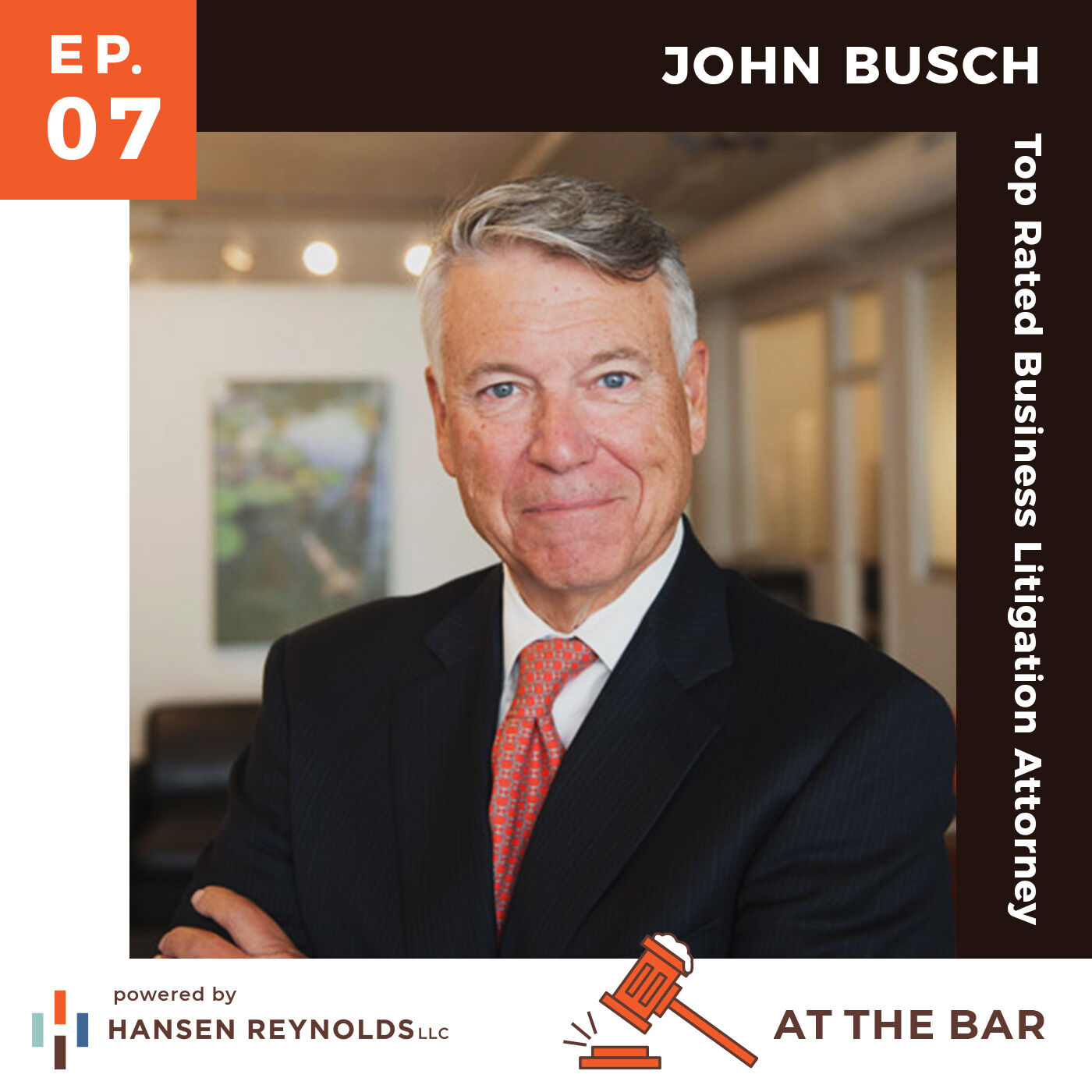 At the Bar episode seven cover with John Busch