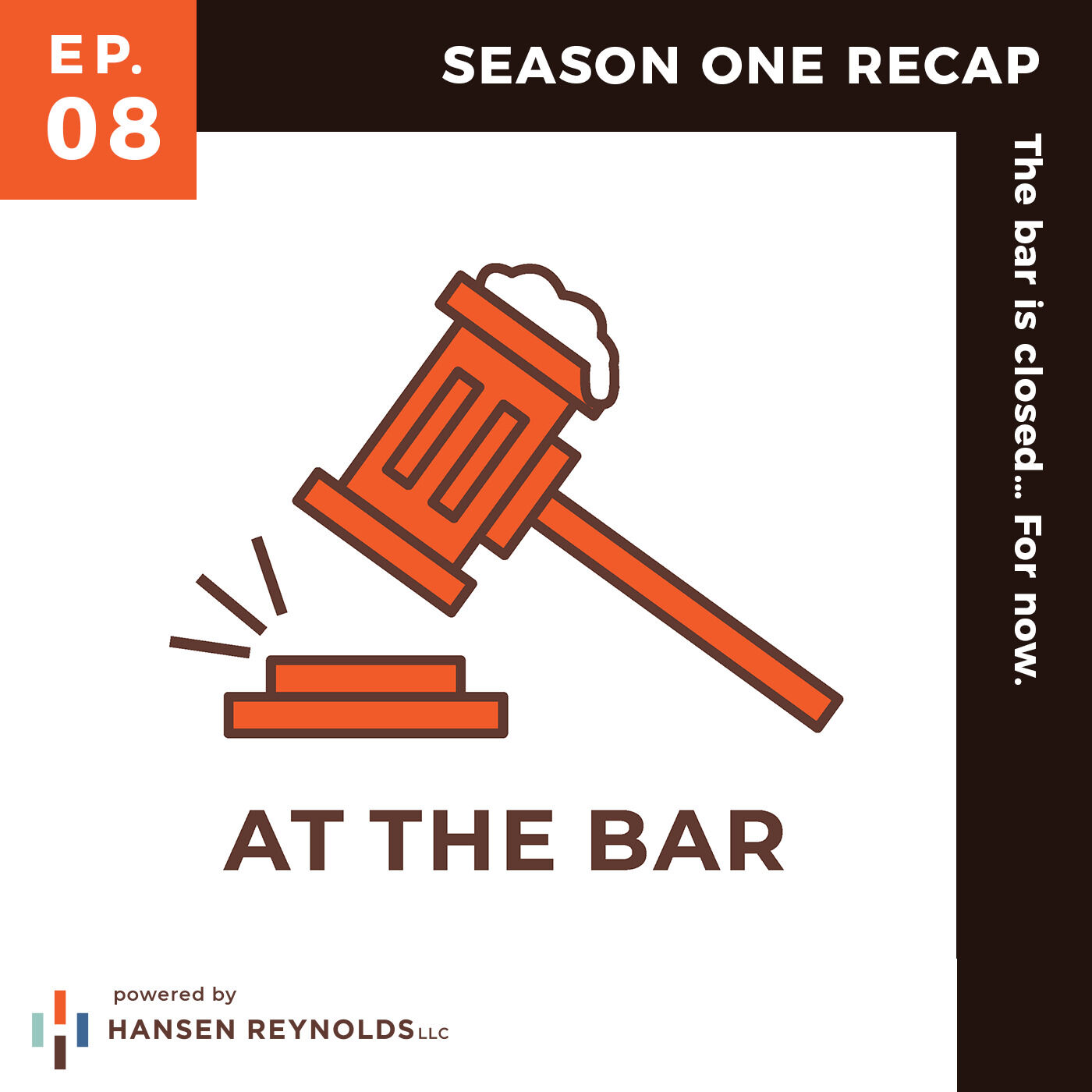 At the Bar episode eight cover - closing the bar tab on season one