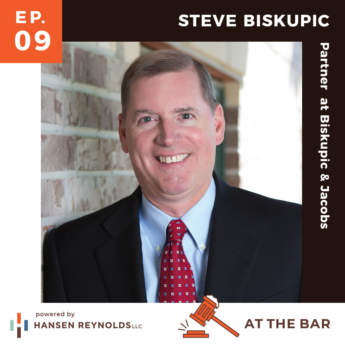 At the Bar episode nine cover with Steve Biskupic