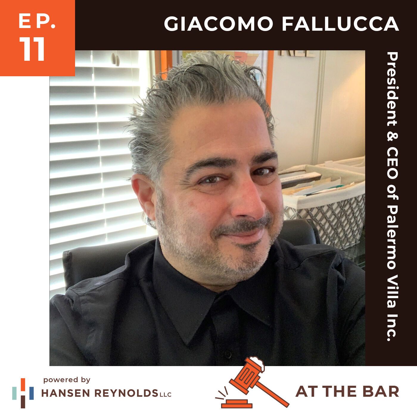 At the Bar episode eleven cover with Giacomo Fallucca