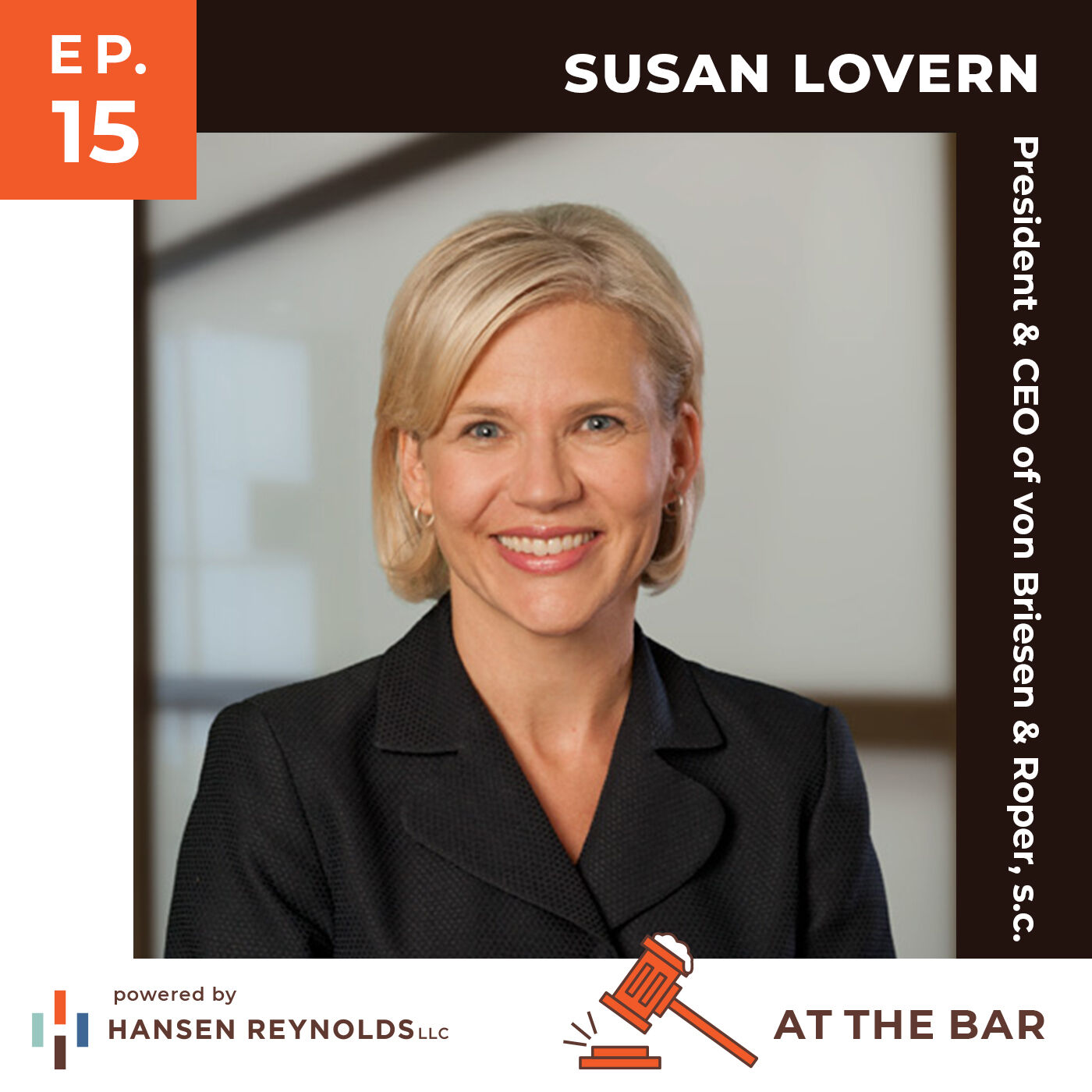 At the Bar episode fifteen cover with Susan Lovern