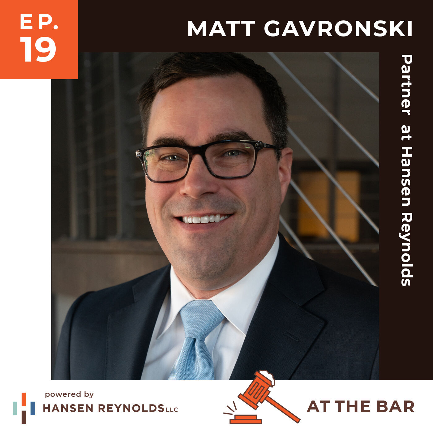 At the Bar episode nineteen cover with Matt Gavronski